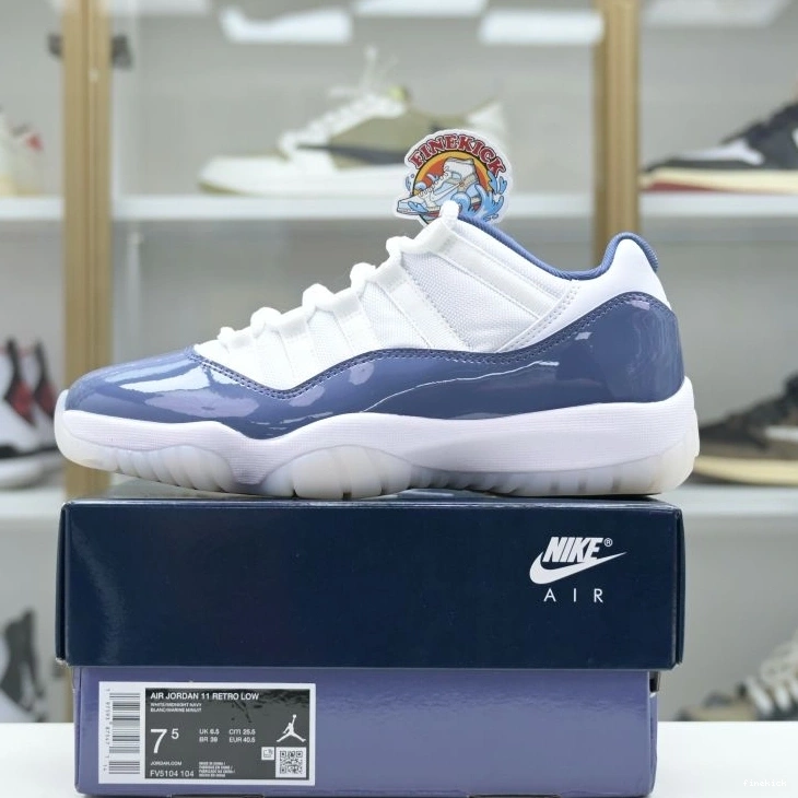 Jordan Low“Diffused Jordan Air 11 Blue” 1231